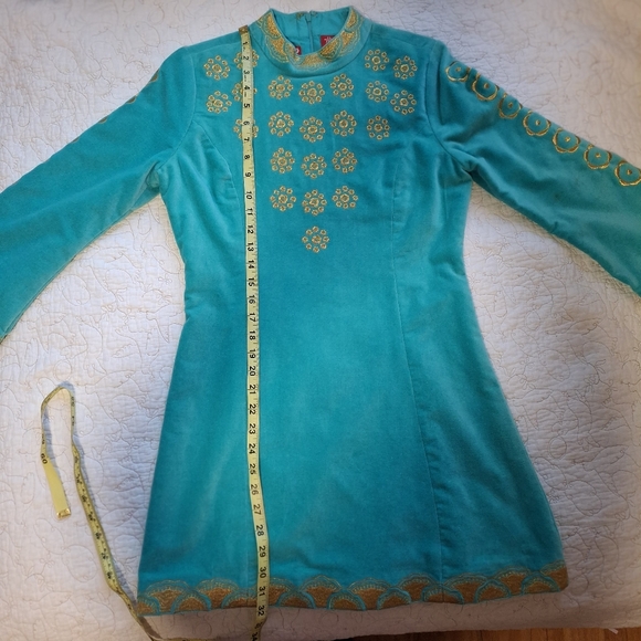 Hippie Shake Sgt Pepper Teal Tunic - Picture 9 of 13